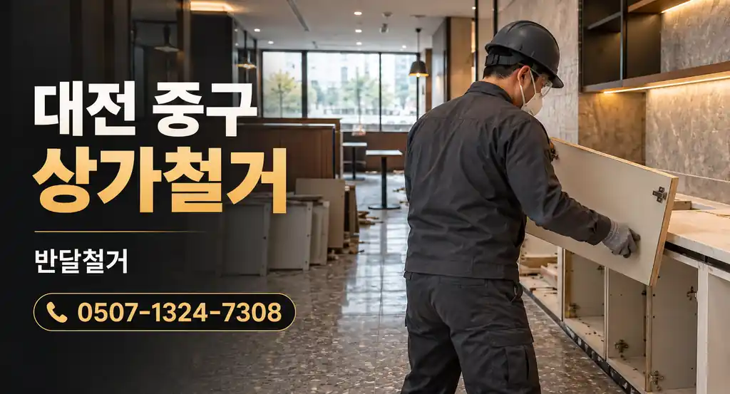 대전 중구 상가철거 | 반달철거 0507-1324-7308
