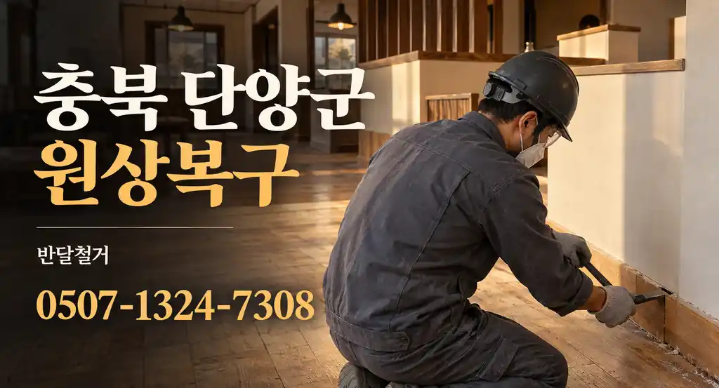 충북 단양군 원상복구 | 반달철거 0507-1324-7308